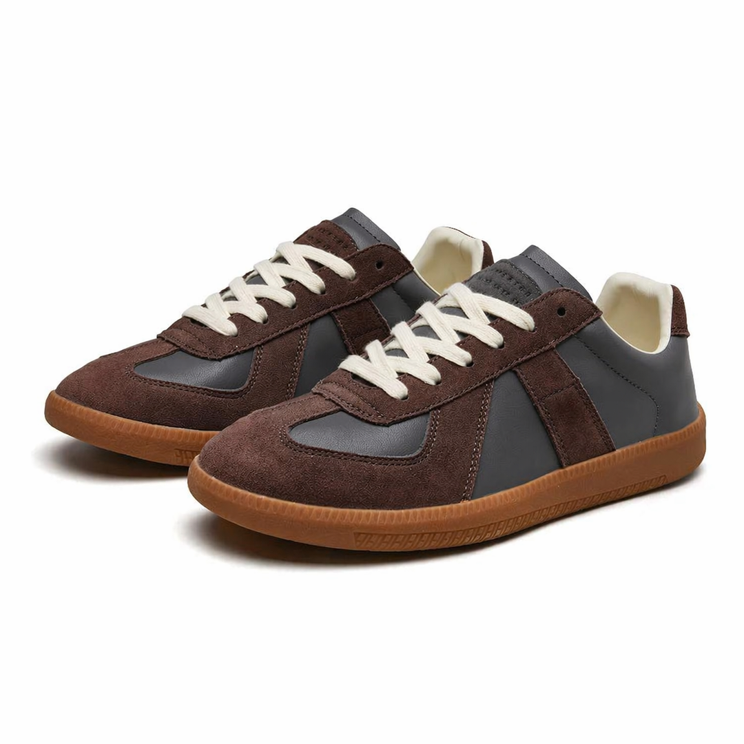Florián | Zapatillas de Cordones con Suela Antideslizante - Gris