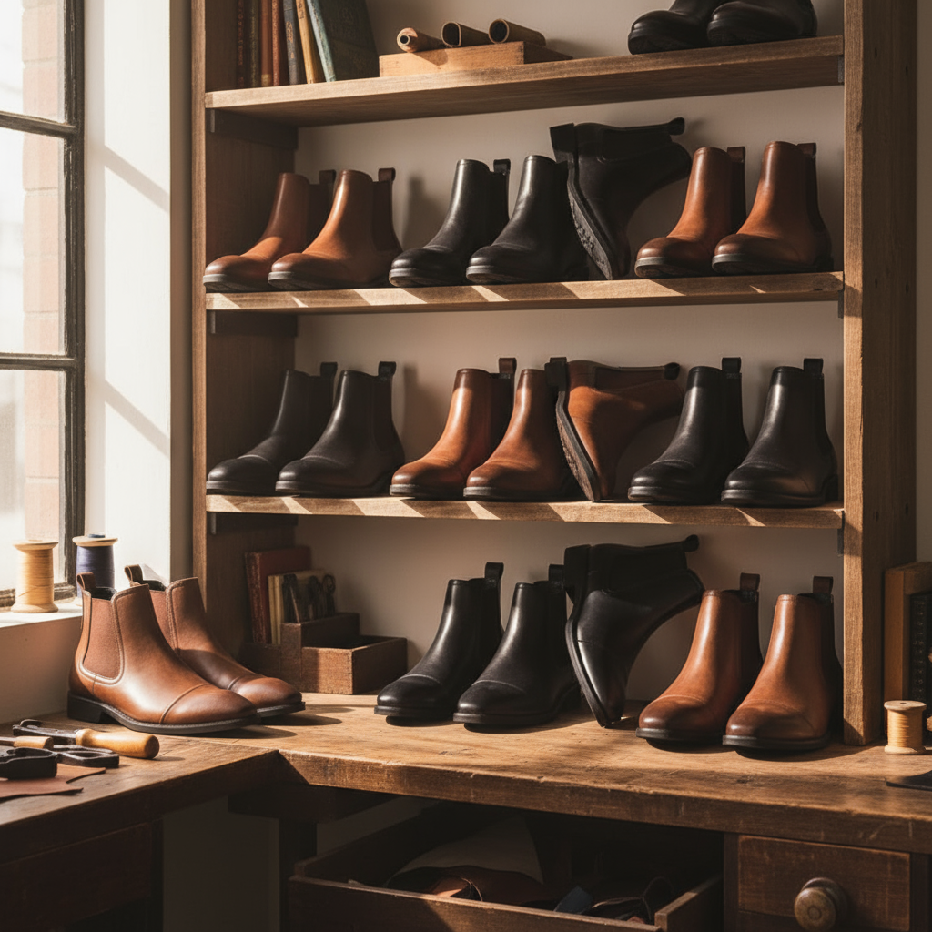 Venancio | Botines Chelsea de Hombre con Puntera Cap-Toe