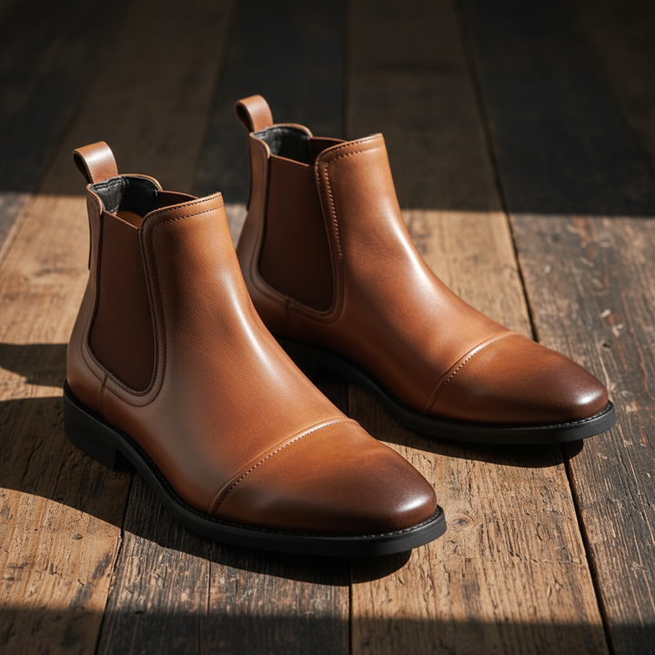 Venancio | Botines Chelsea de Hombre con Puntera Cap-Toe