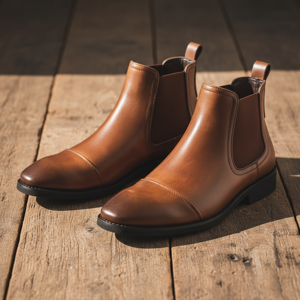 Venancio | Botines Chelsea de Hombre con Puntera Cap-Toe