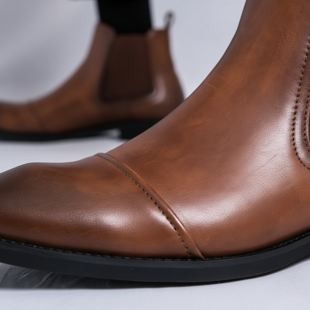 Venancio | Botines Chelsea de Hombre con Puntera Cap-Toe