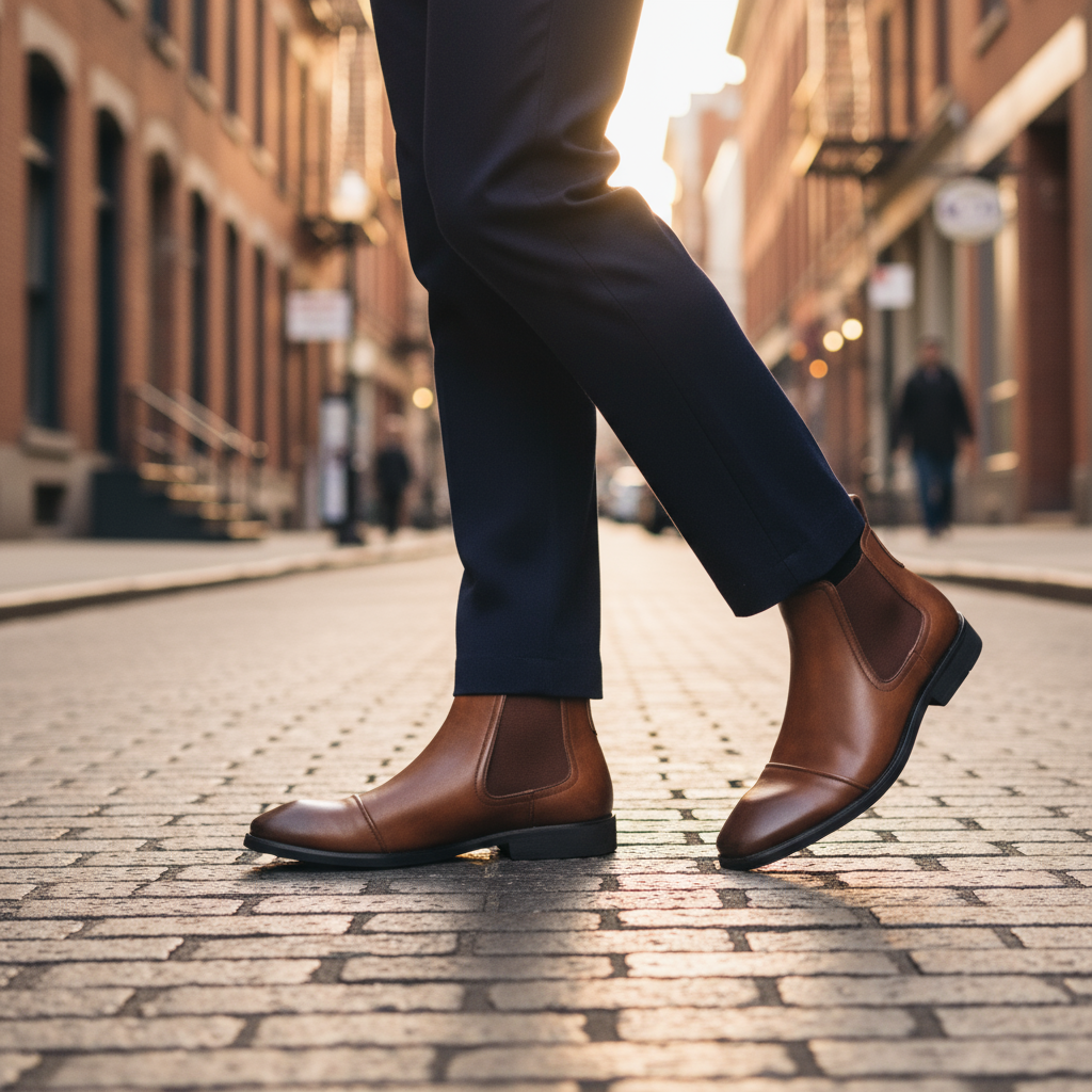 Venancio | Botines Chelsea de Hombre con Puntera Cap-Toe
