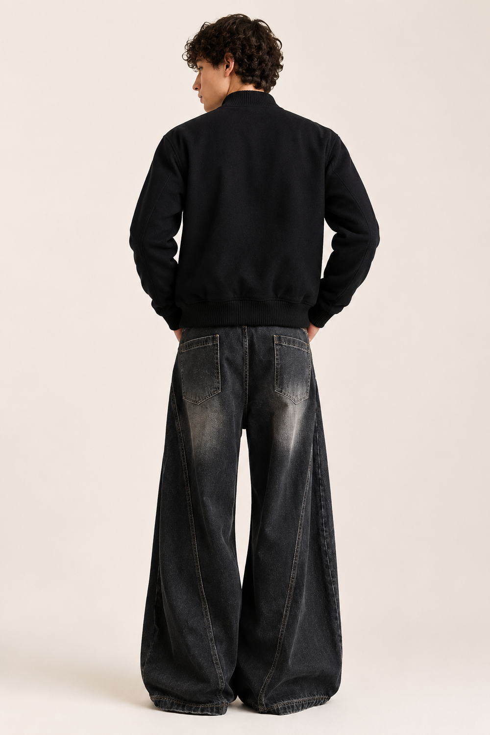 Froilán | Vaqueros Anchos de Hombre Extra Amplios - 2
