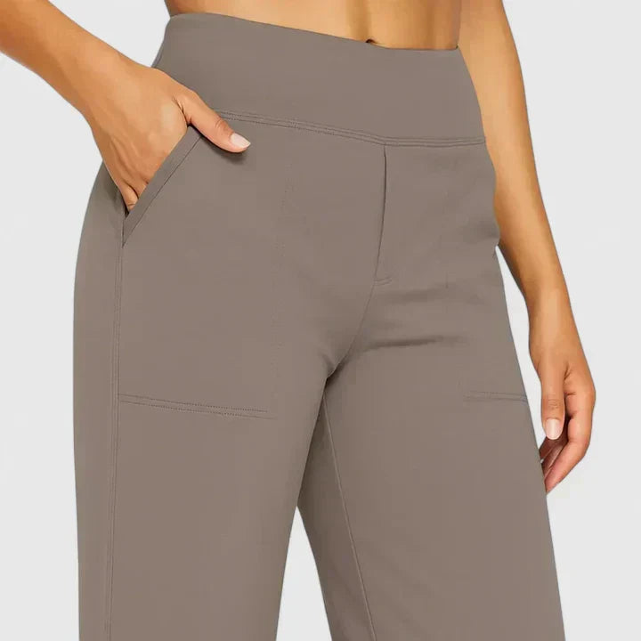 Begoña | Pantalón Elástico de Mujer de Corte Entallado