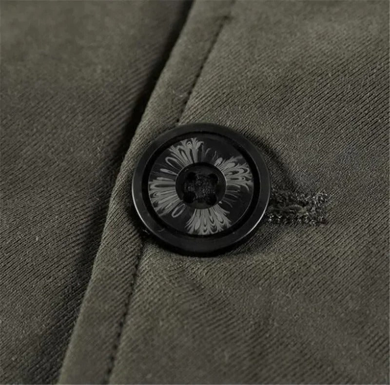 Florencio | Parka de Invierno de Hombre con Capucha de Pelo Sintético
