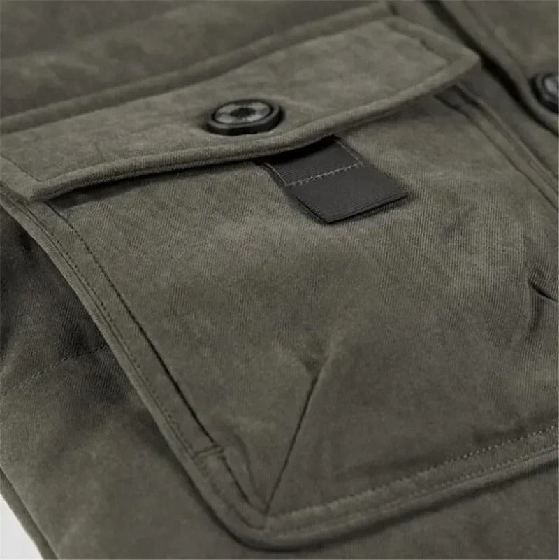 Florencio | Parka de Invierno de Hombre con Capucha de Pelo Sintético