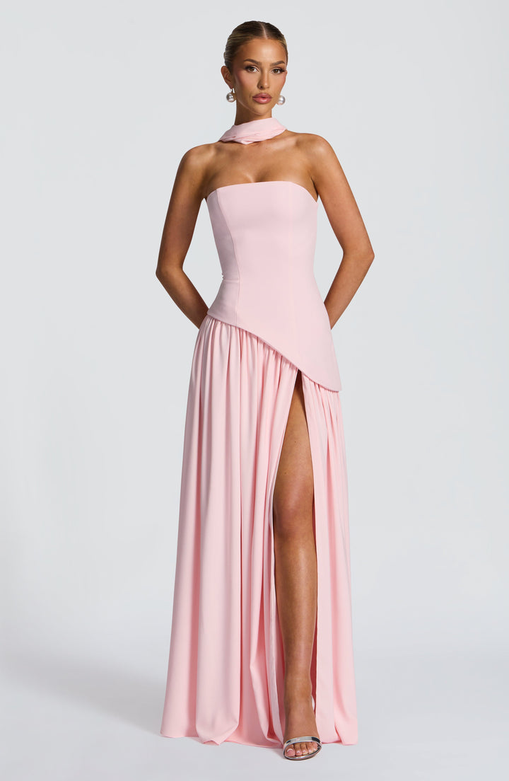 Generosa | Vestido de Gala de Mujer Palabra de Honor Asimétrico - 29