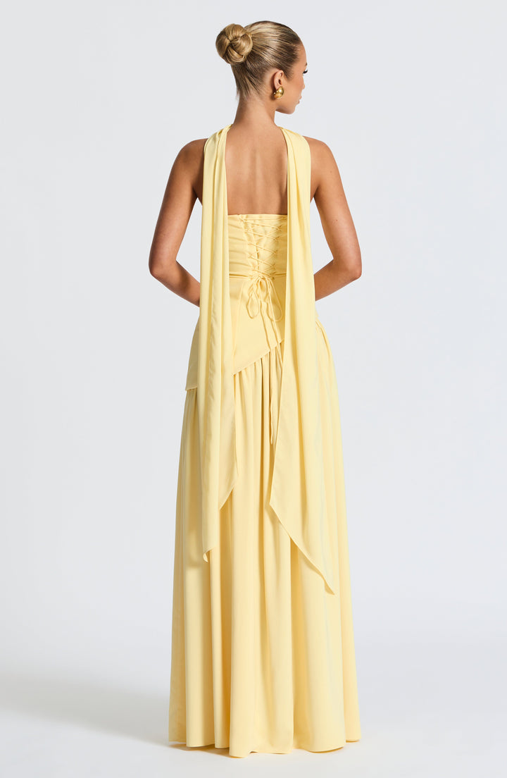 Generosa | Vestido de Gala de Mujer Palabra de Honor Asimétrico - 3