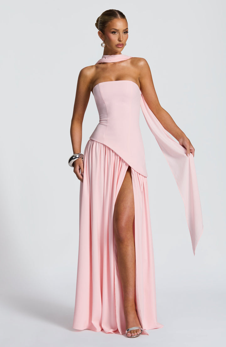 Generosa | Vestido de Gala de Mujer Palabra de Honor Asimétrico - 39