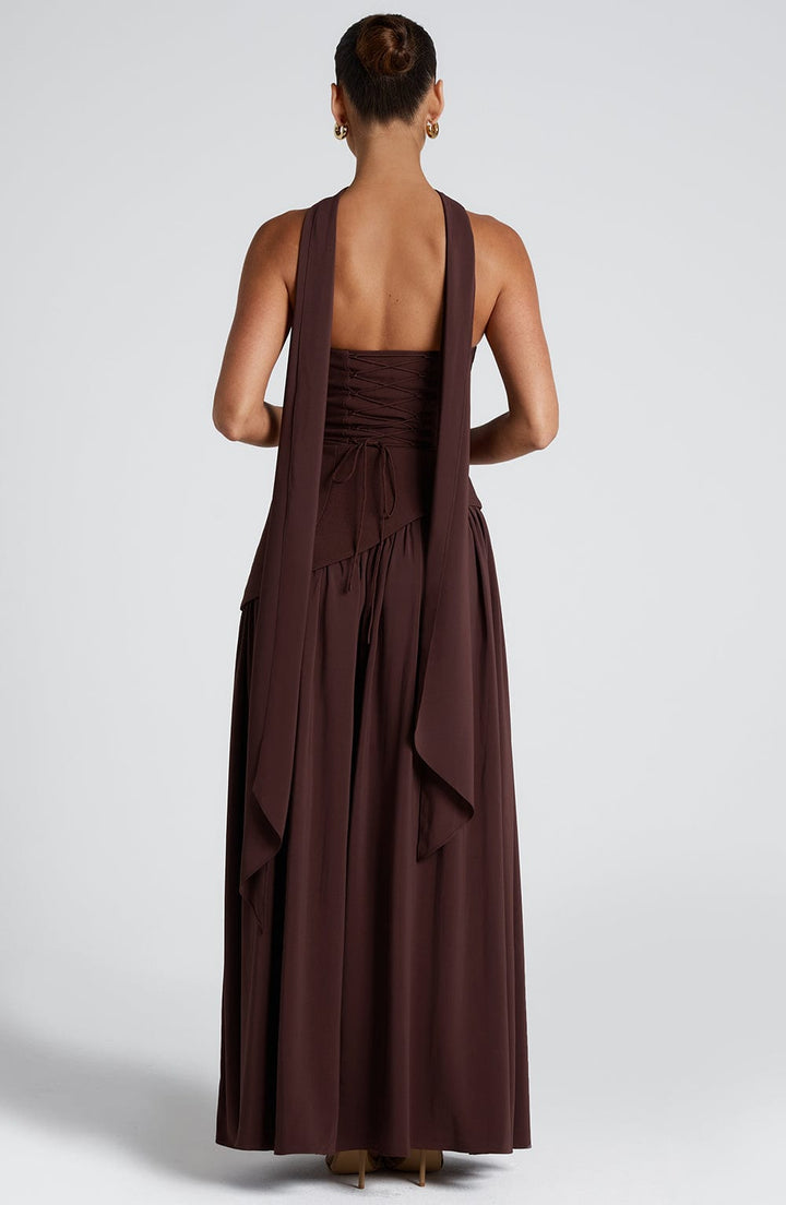 Generosa | Vestido de Gala de Mujer Palabra de Honor Asimétrico - 51