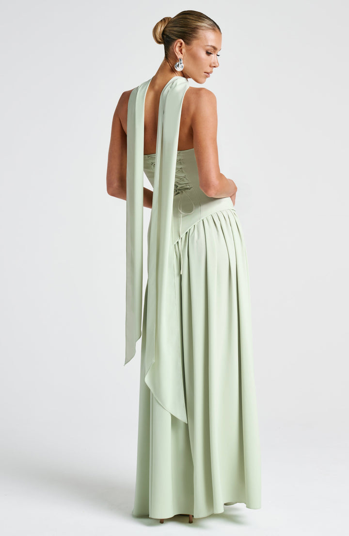 Generosa | Vestido de Gala de Mujer Palabra de Honor Asimétrico - 67