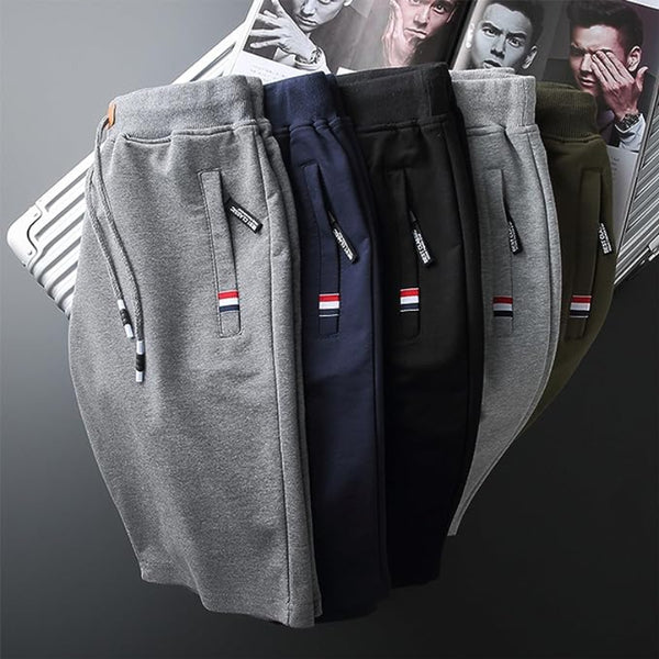 Alejandro | Pantalones Cortos de Algodón con Bolsillos con Cremallera