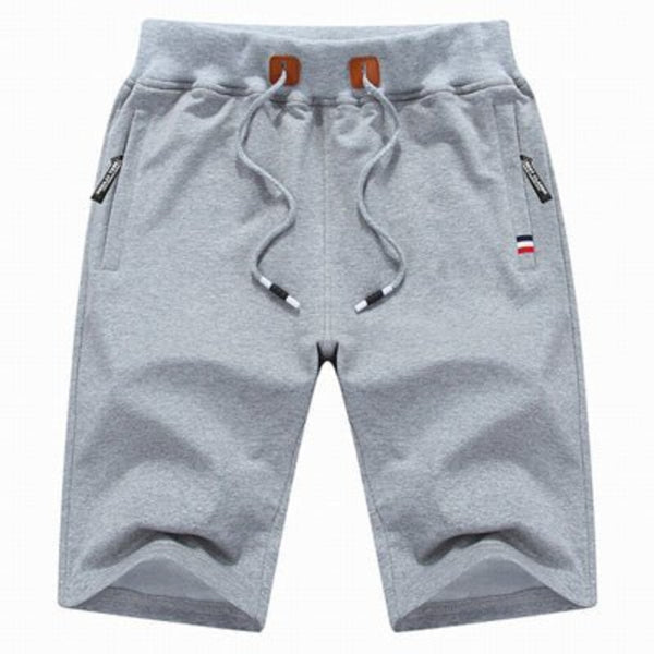 Alejandro | Pantalones Cortos de Algodón con Bolsillos con Cremallera
