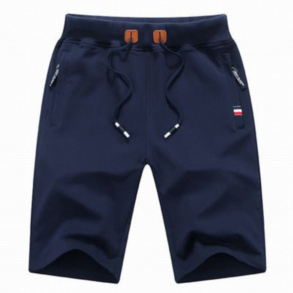 Alejandro | Pantalones Cortos de Algodón con Bolsillos con Cremallera