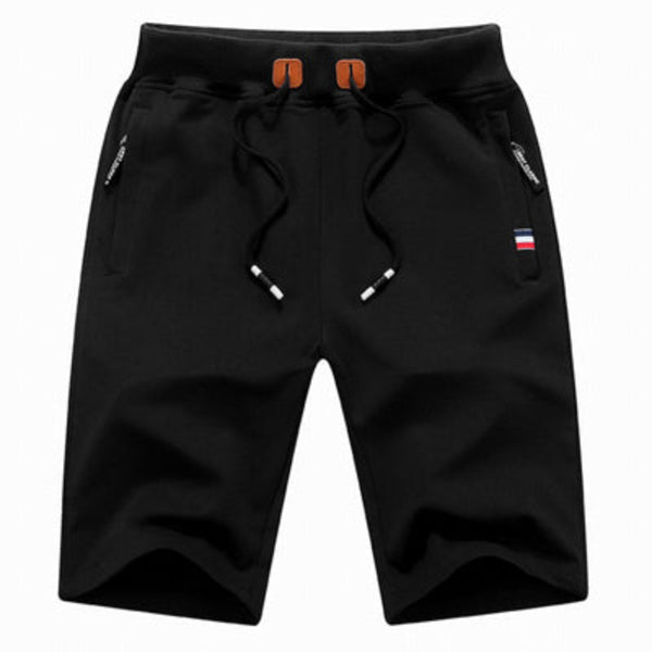 Alejandro | Pantalones Cortos de Algodón con Bolsillos con Cremallera