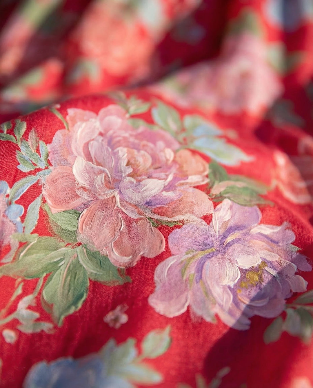 Mónica | Vestido floral con cuello en V