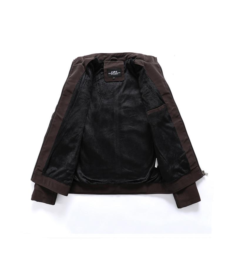 Domingo | Chaqueta Motera de Hombre de Cuello Alto