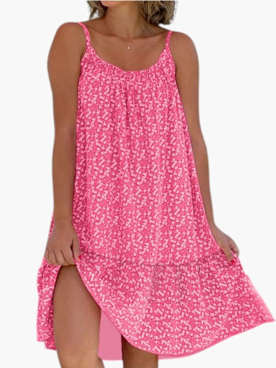 Laura | Vestido ligero con estampado delicado para un verano sin esfuerzo