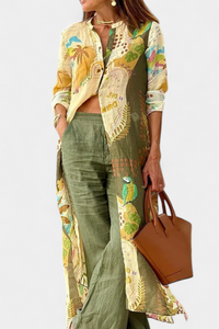 Melvina | Conjunto Coordinado de Lino con Estilo Atemporal