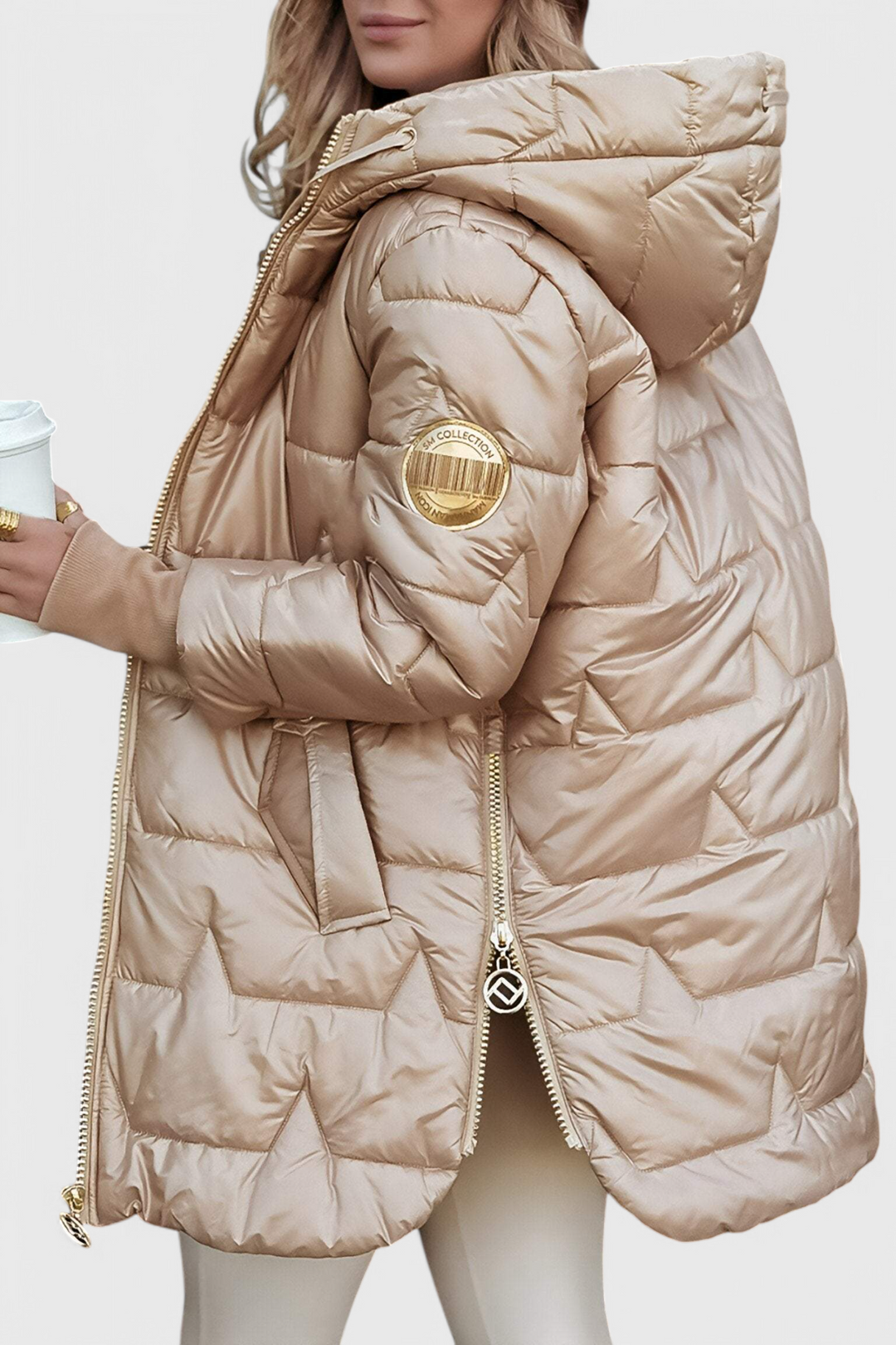 Marcella | Abrigo Aislante Acogedor con Capucha