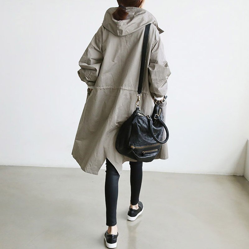 Amanda | Gabardina Impermeable con Cinturón Ajustable
