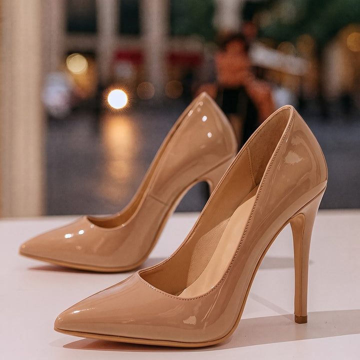 Isaura | Stilettos de Mujer de Charol con Punta Fina - 14