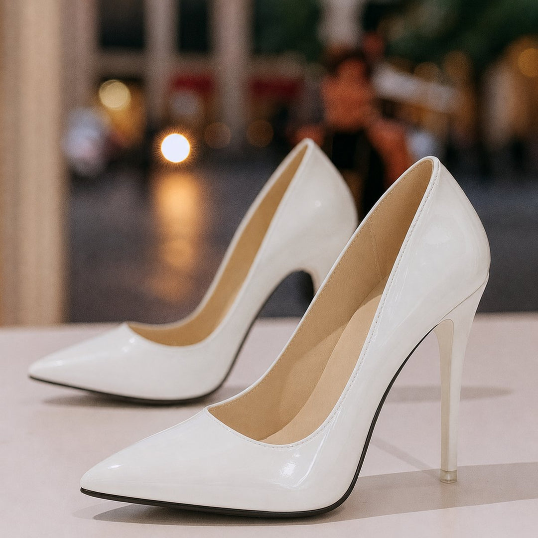 Isaura | Stilettos de Mujer de Charol con Punta Fina - 9