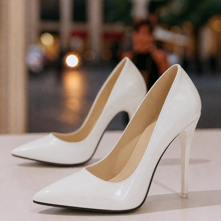 Isaura | Stilettos de Mujer de Charol con Punta Fina - 9