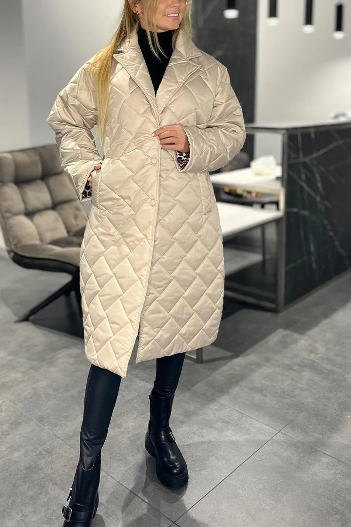 Benedicta | Abrigo Acolchado Reversible