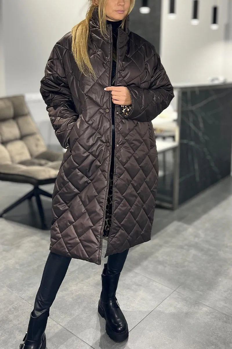 Benedicta | Abrigo Acolchado Reversible