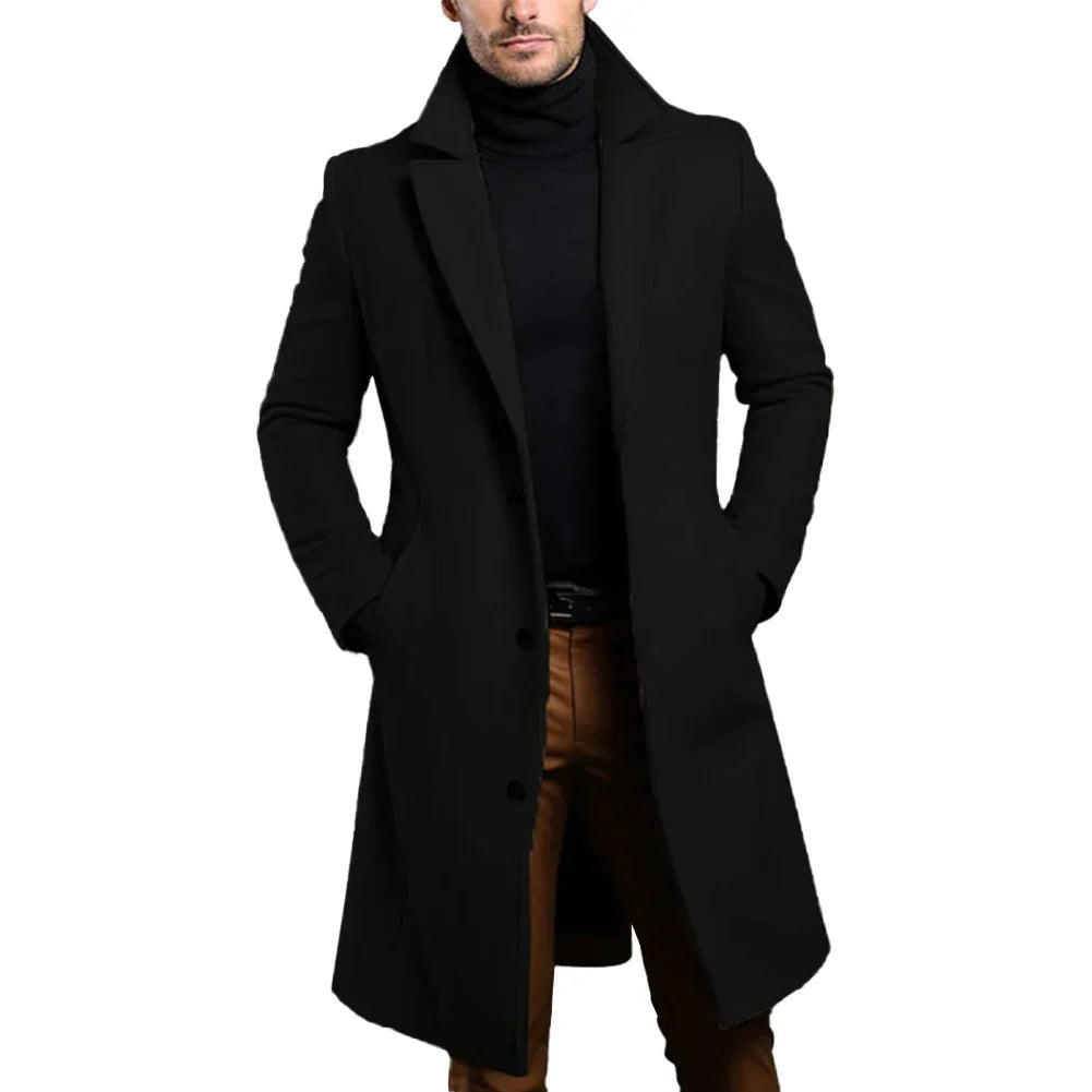 Fabián | Abrigo Largo de Invierno de Hombre
