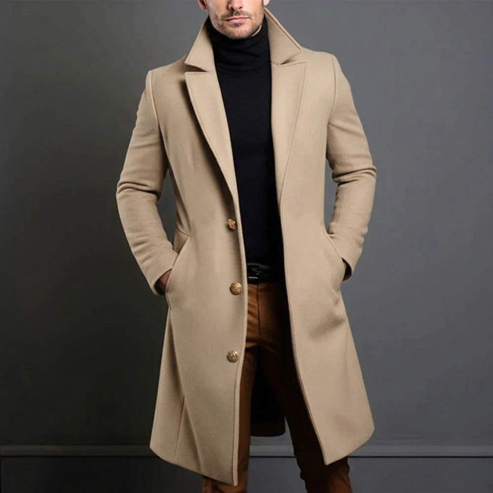 Fabián | Abrigo Largo de Invierno de Hombre