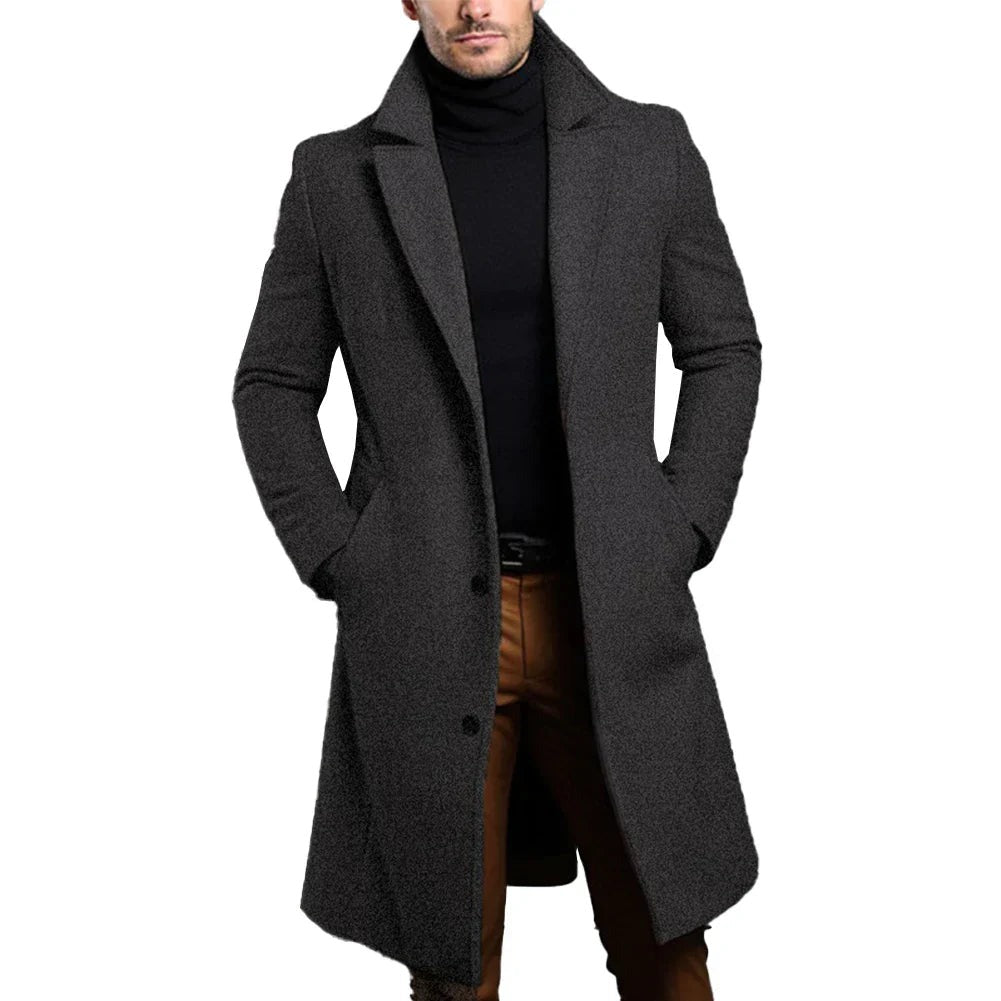 Fabián | Abrigo Largo de Invierno de Hombre