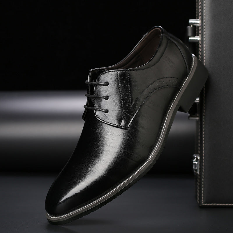 Maximiliano | Zapatos de Vestir con Suela de Goma - Negro