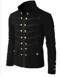 Hilario - Chaqueta de Hombre de Cuello Alto Diseño Moderno