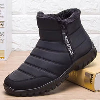 Plácido | Botas de Nieve de Hombre Forradas con Cremallera Lateral