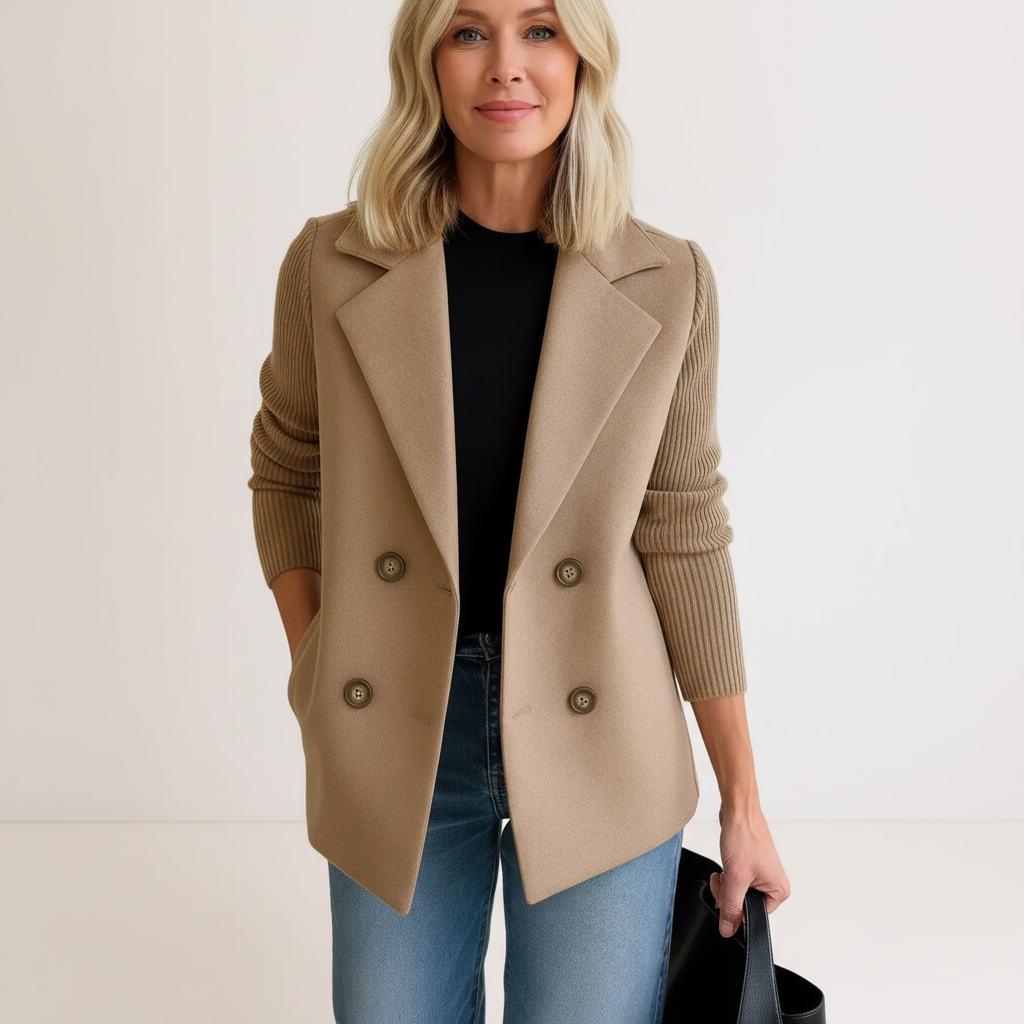 Kenia | Blazer Cruzada de Mujer Premium