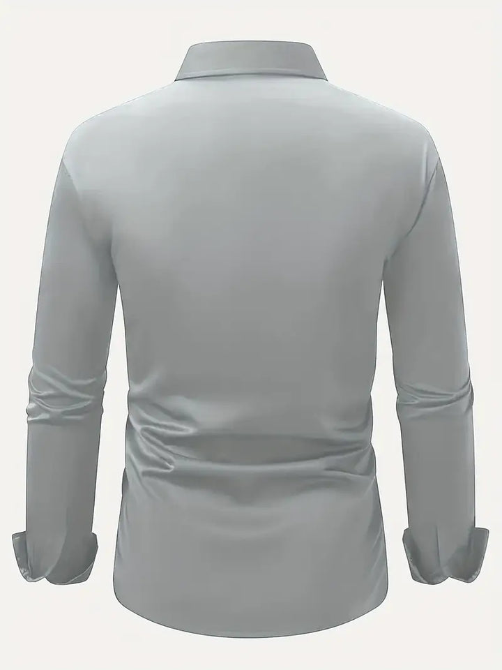 Nemesio | Camisa de Vestir sin Arrugas para la Oficina - 15