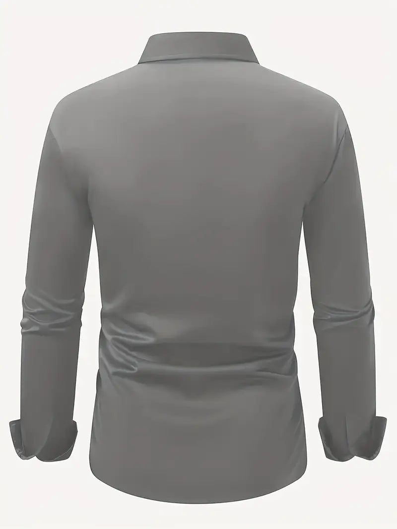 Nemesio | Camisa de Vestir sin Arrugas para la Oficina - 16