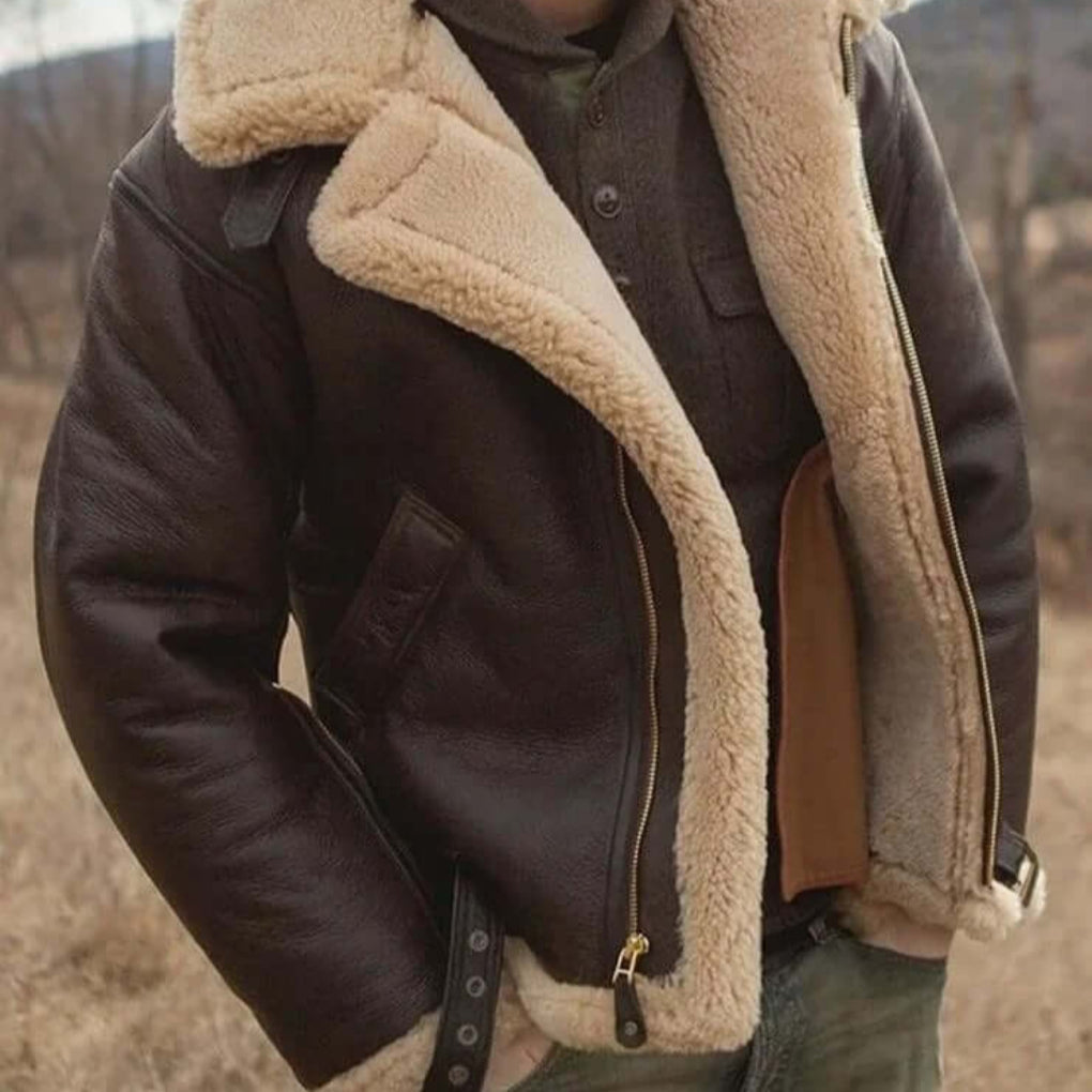 Alberto - Chaqueta de Piloto de Hombre Forrada