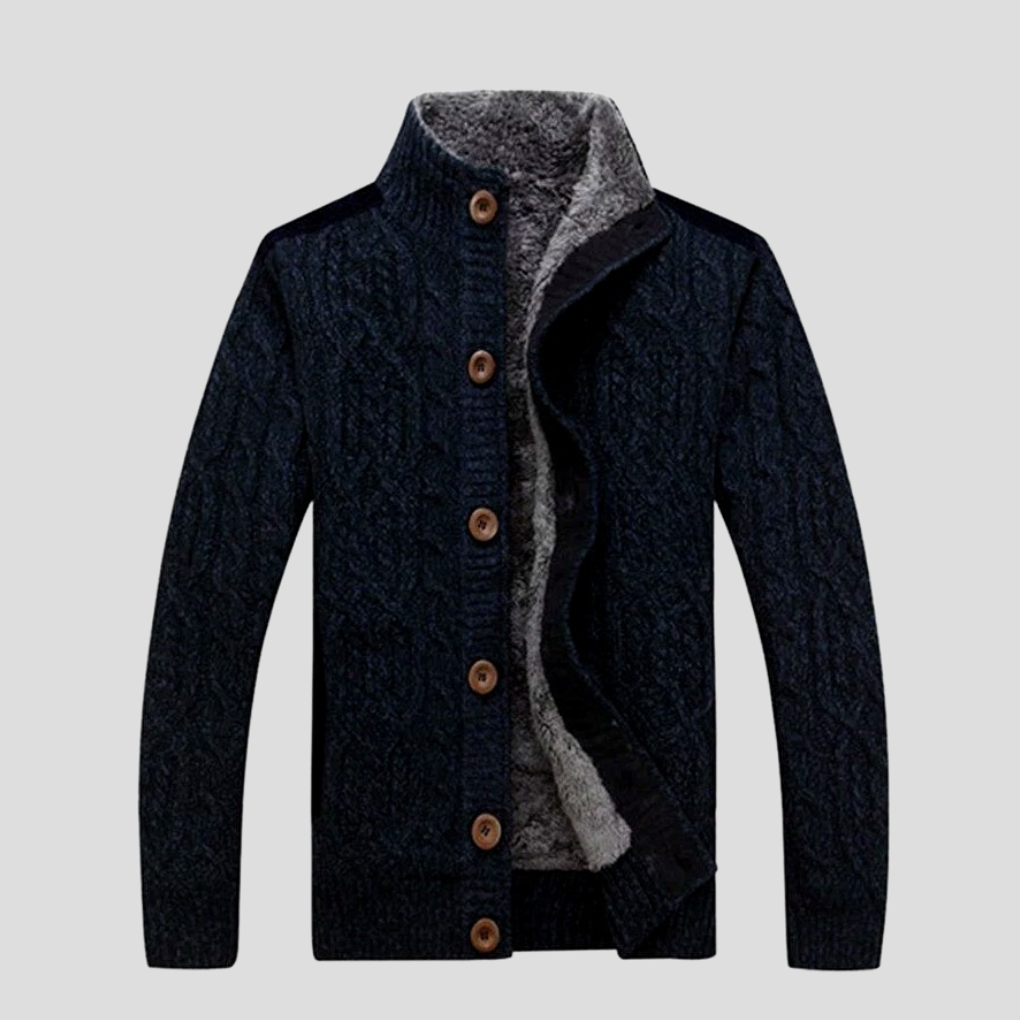 Nicolás | Chaqueta de Punto de Hombre con Botones