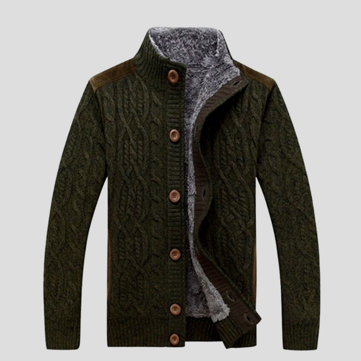 Nicolás | Chaqueta de Punto de Hombre con Botones