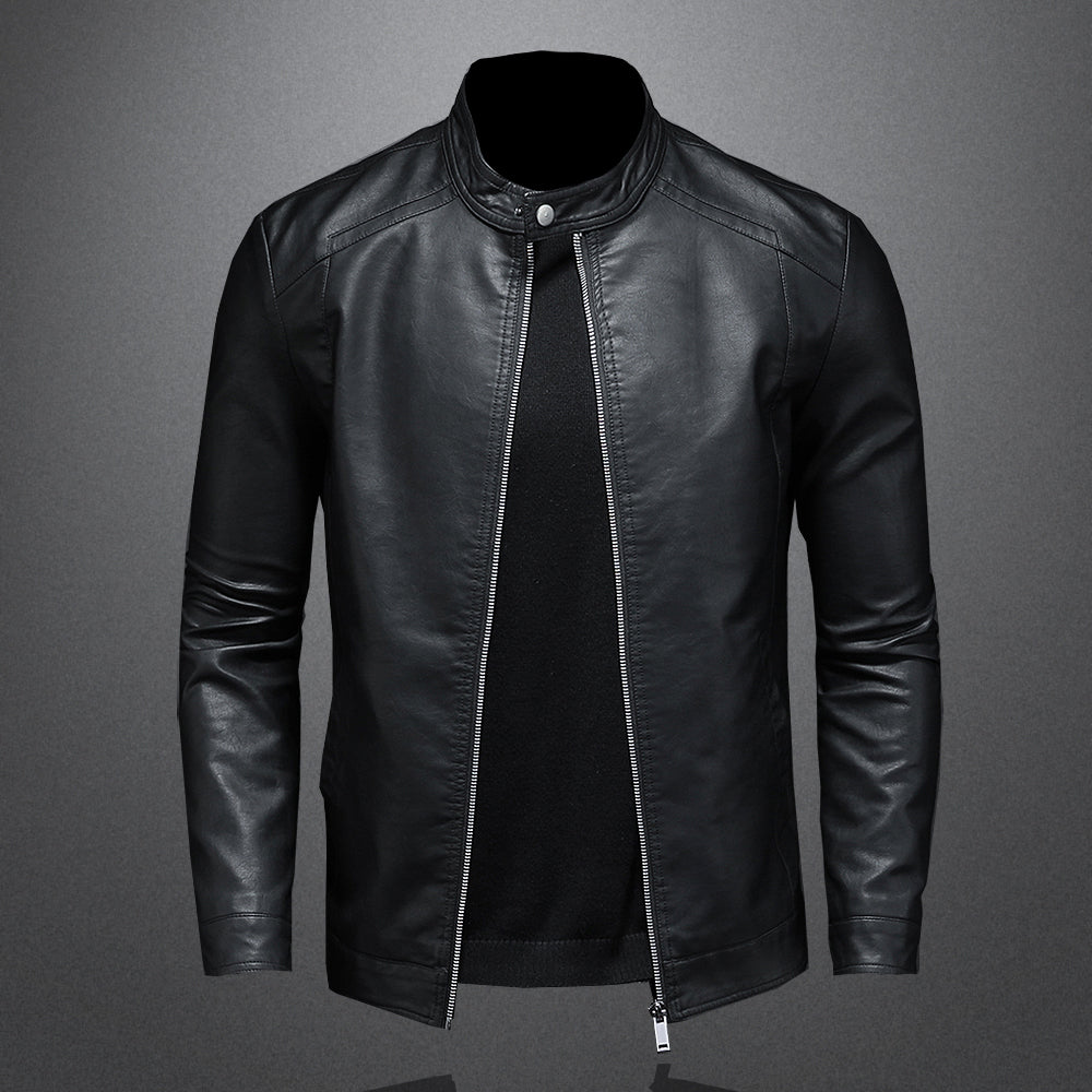 Eduardo | Chaqueta Moto de Hombre Piel Sintética