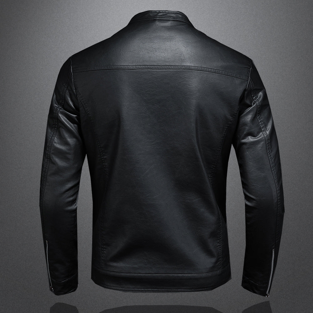 Eduardo | Chaqueta Moto de Hombre Piel Sintética