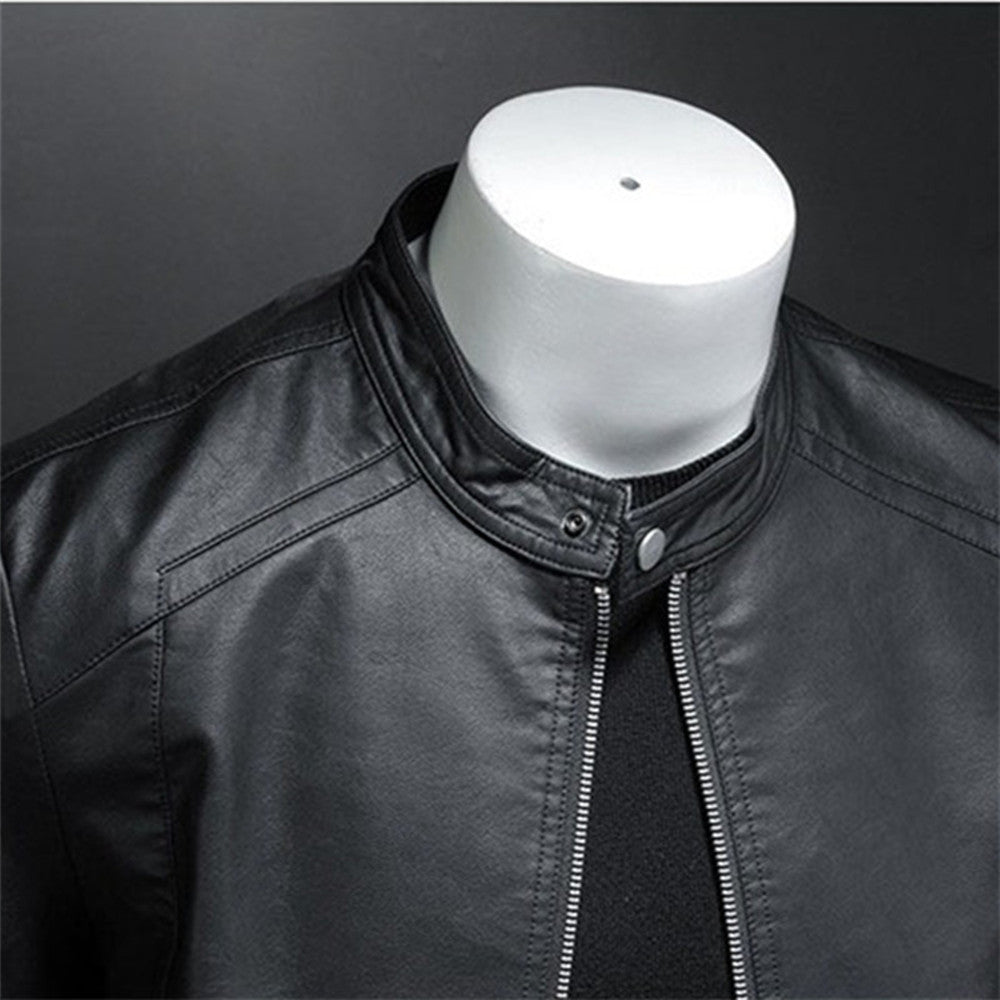 Eduardo | Chaqueta Moto de Hombre Piel Sintética