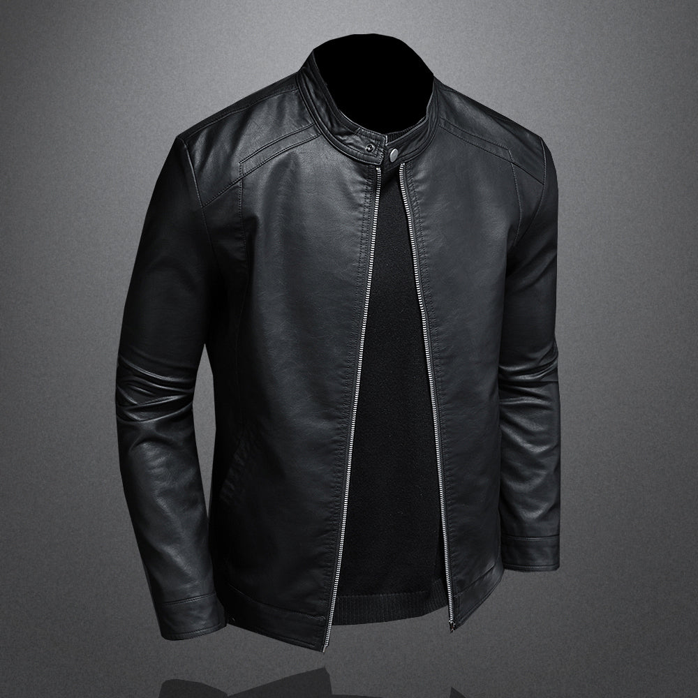Eduardo | Chaqueta Moto de Hombre Piel Sintética