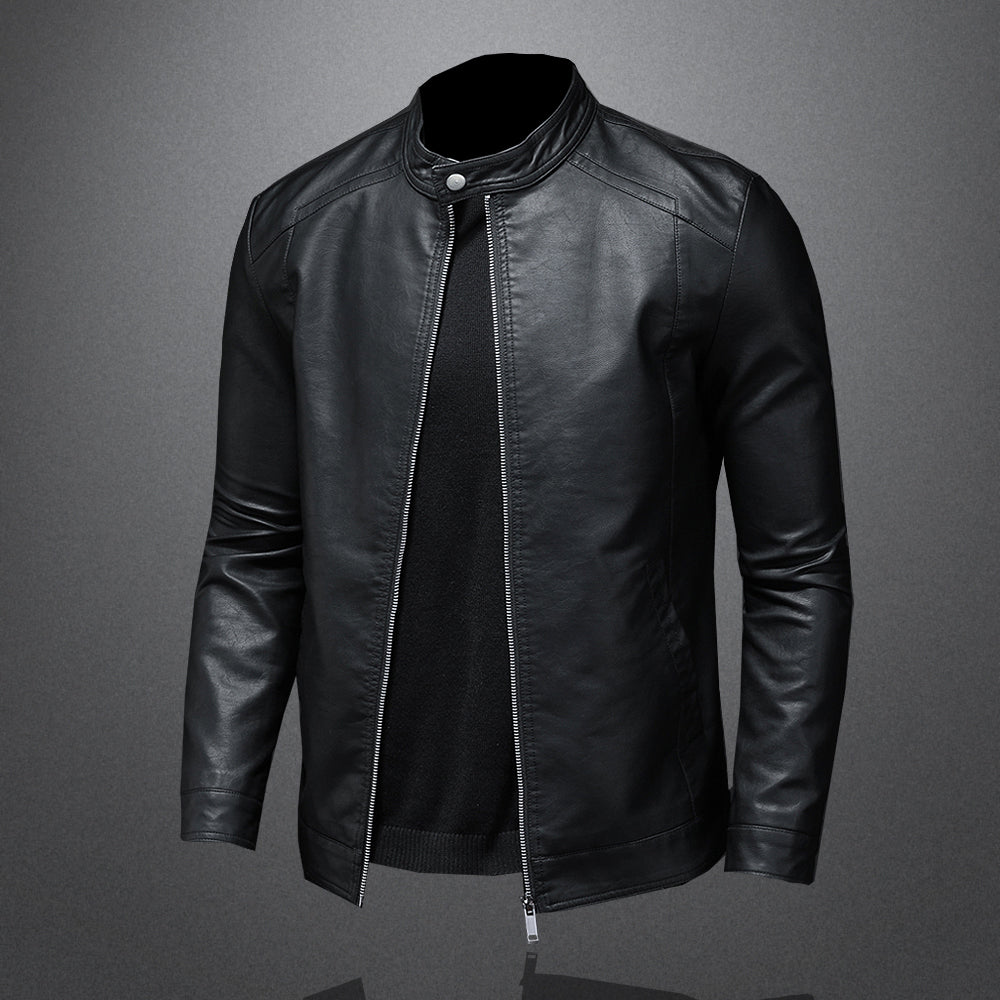 Eduardo | Chaqueta Moto de Hombre Piel Sintética