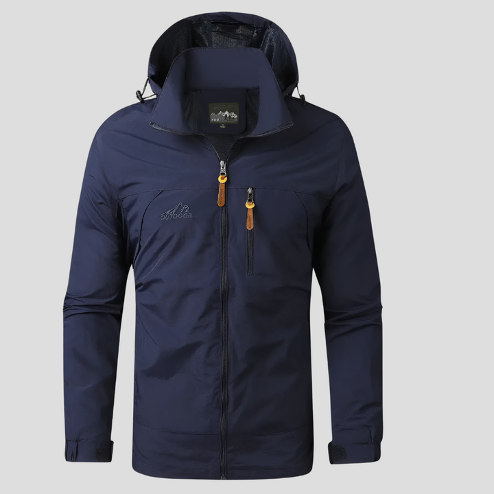 Ulises | Chaqueta de Hombre con Capucha Resistente al Agua