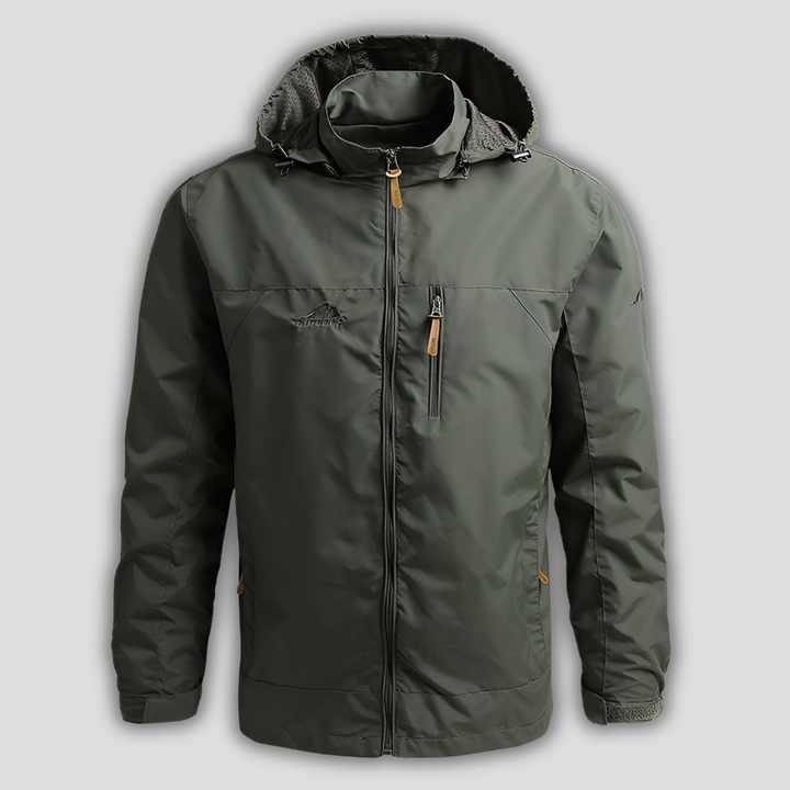 Ulises | Chaqueta de Hombre con Capucha Resistente al Agua