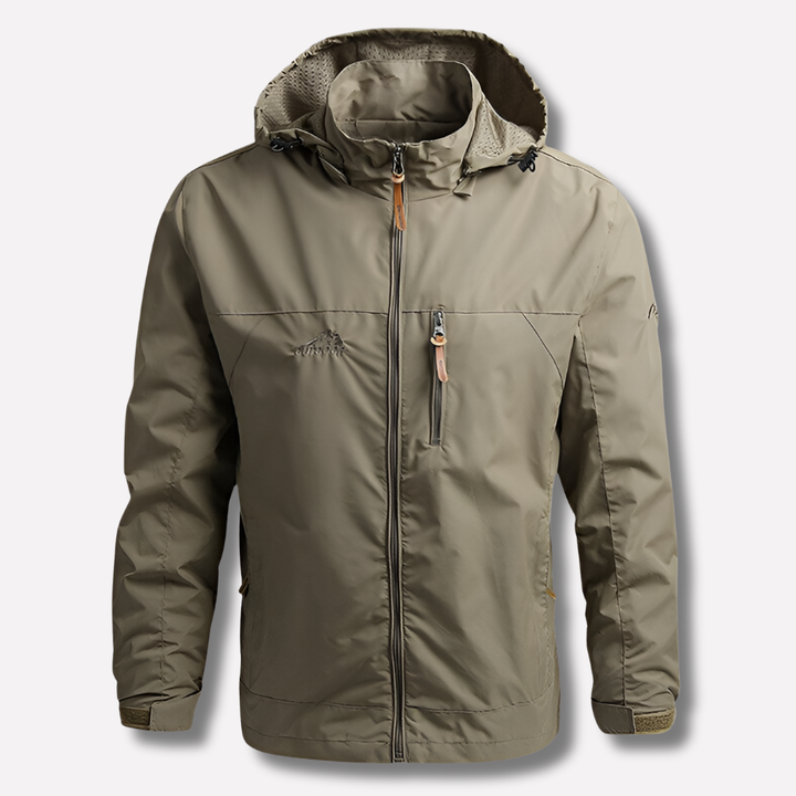 Ulises | Chaqueta de Hombre con Capucha Resistente al Agua
